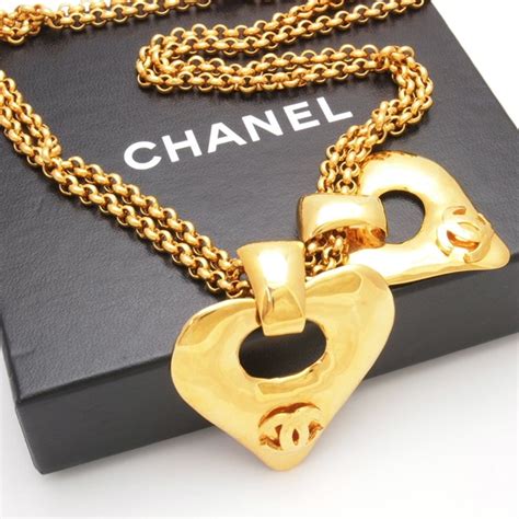 chanel goldkette|chanel necklaces women's.